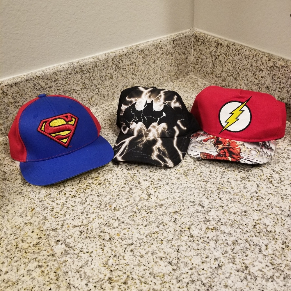 3 dc youth/kids hats